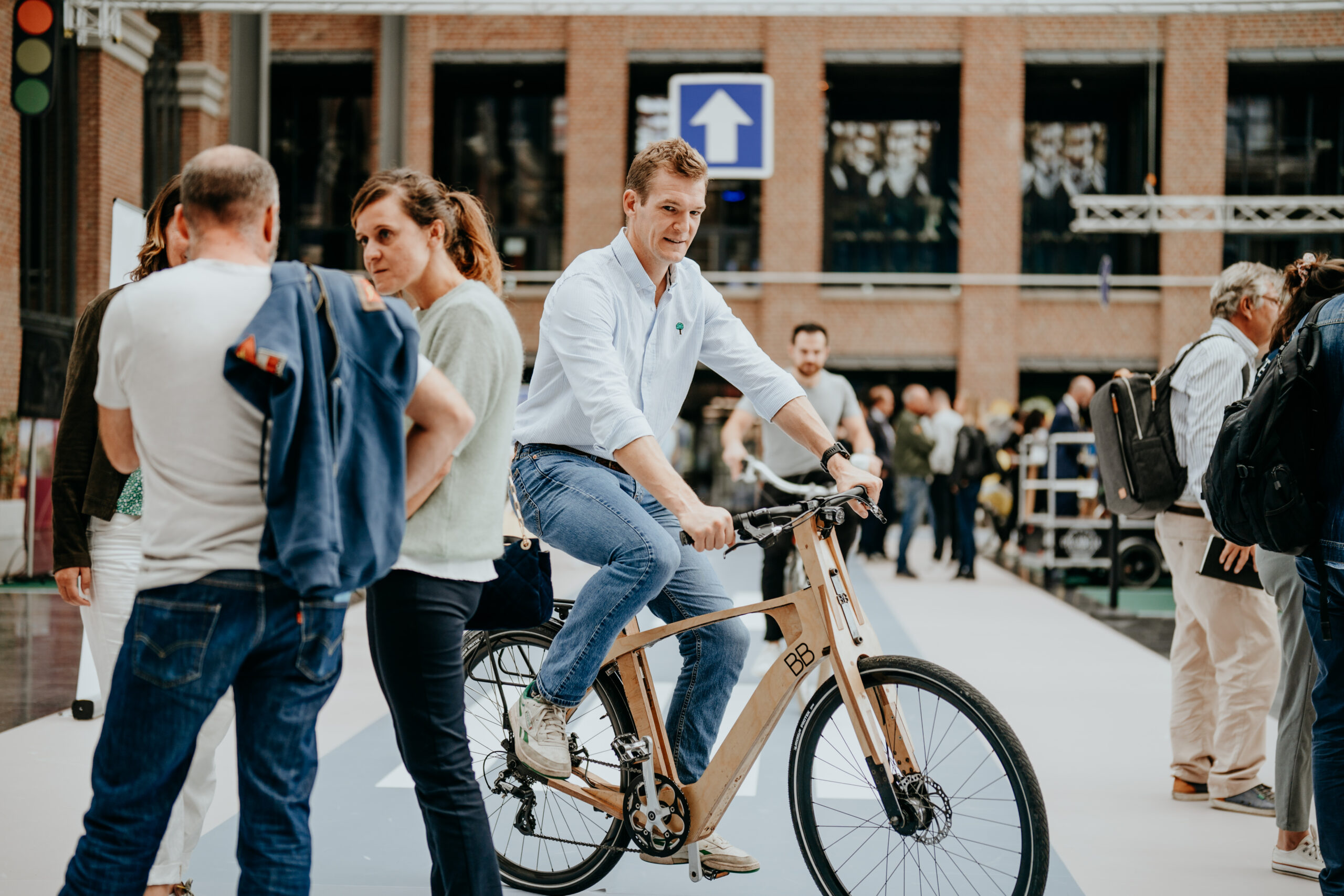 Bicyclette en Bois fabriquée en France - Photo Julien Briche