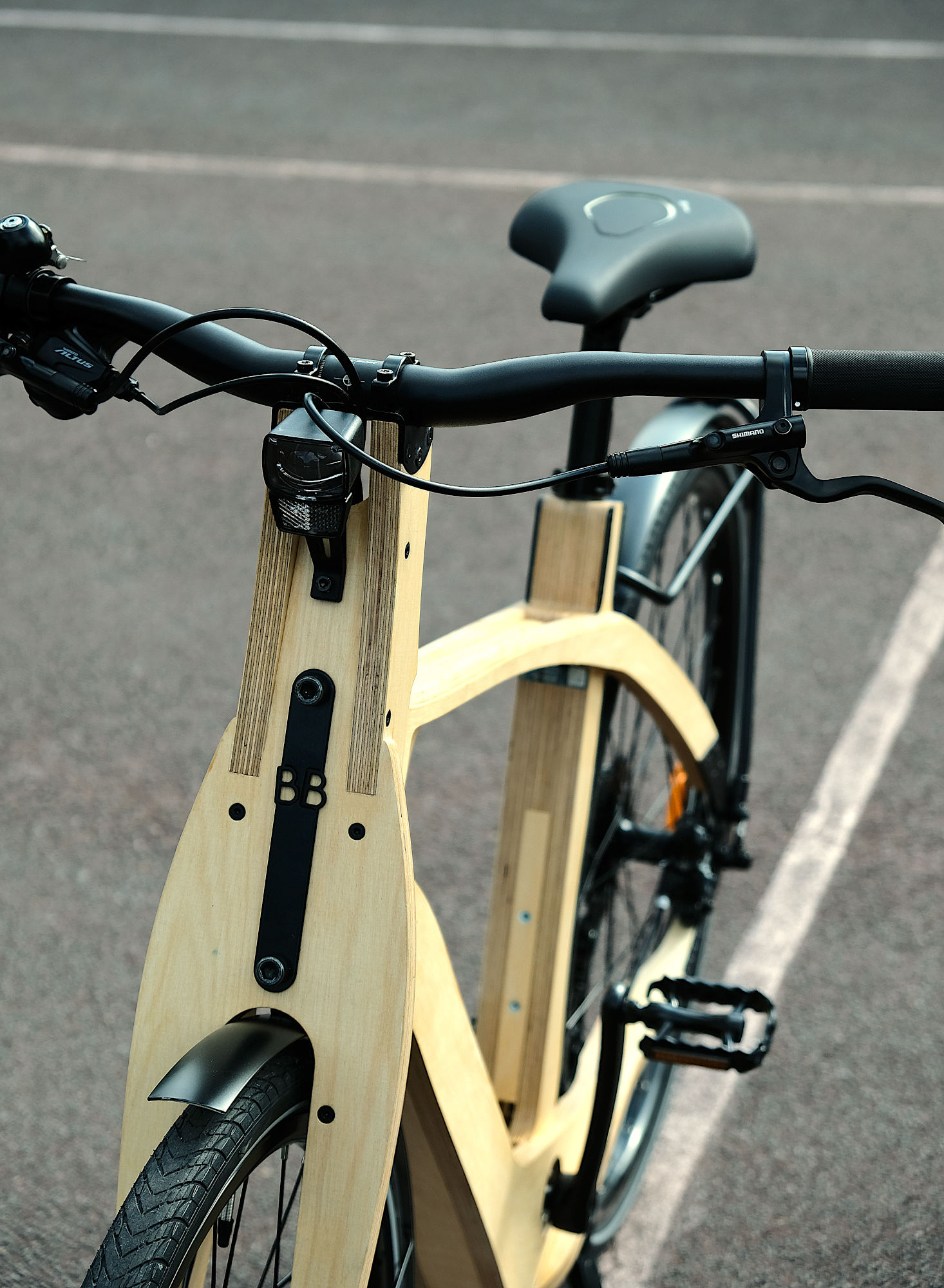 Flotte de vélos en bois pour hôtels et châteaux